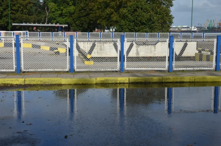 Lituania, Smiltyne – riflessi, sett. 2014 (Klaipeda)