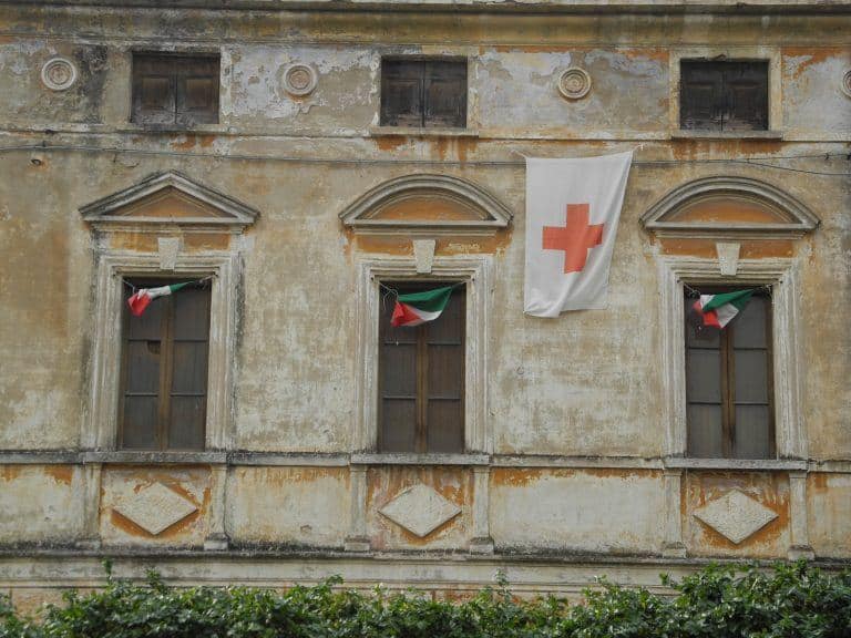 Solferino – red cross, Oct.2017 (Lombardia)