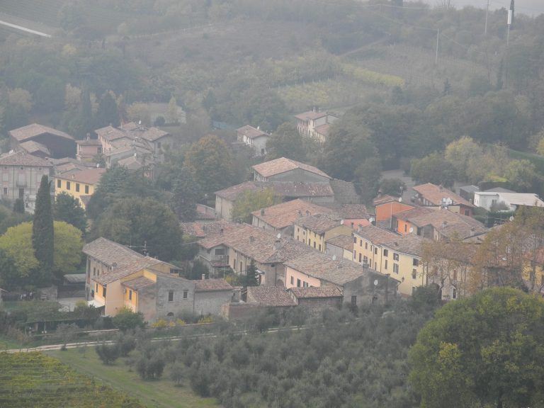 Solferino, Rocca – view from the Rocca, Oct.2017 (Lombardia)