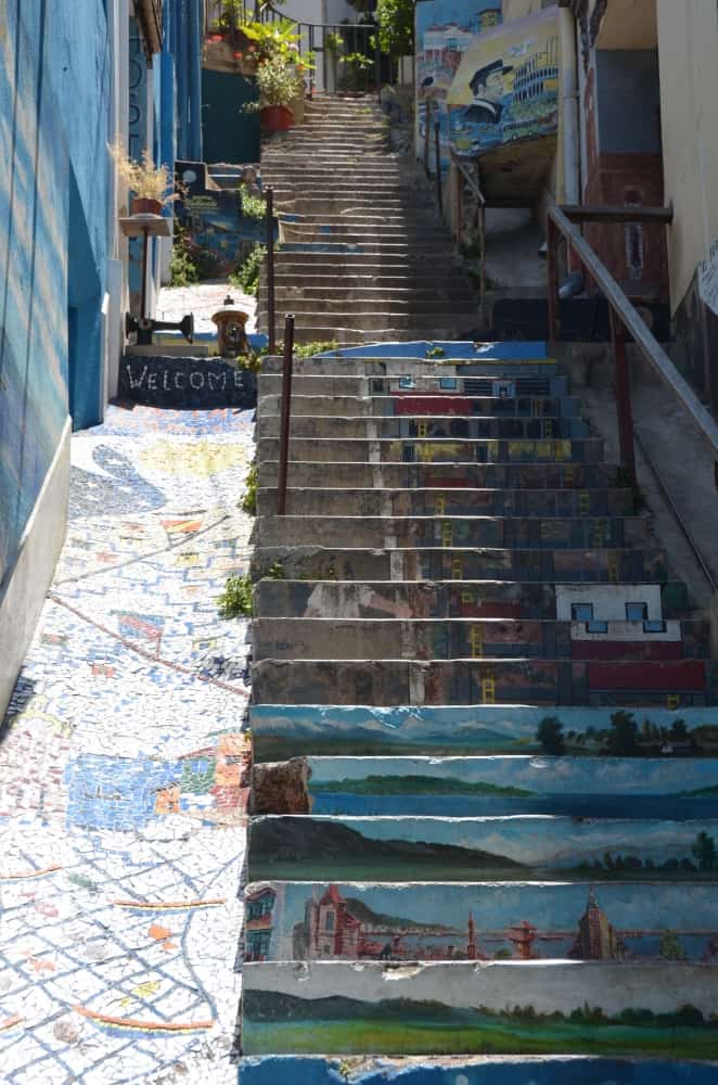 Cerro Bellavista – una lunga strada da percorrere, Dic.2015 (Valparaiso)