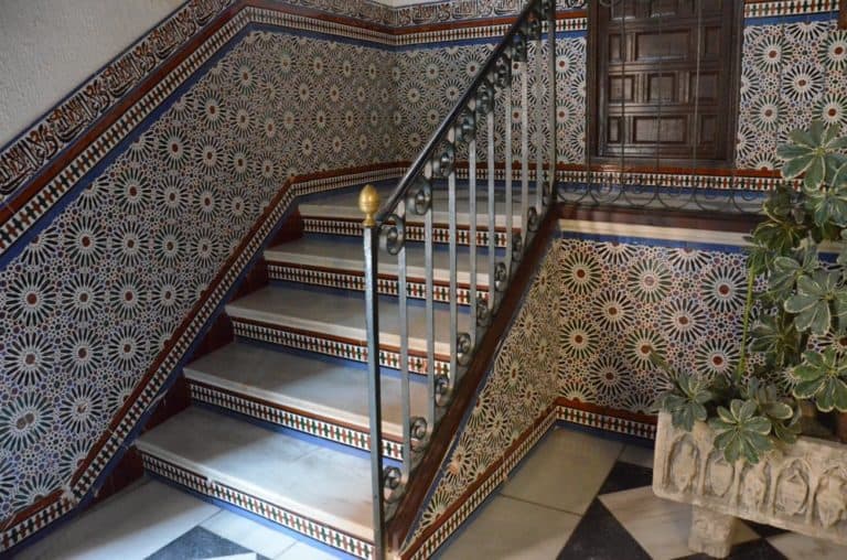 Spain, Toledo – lovely staircase, Mar. 2014 (Toledo)