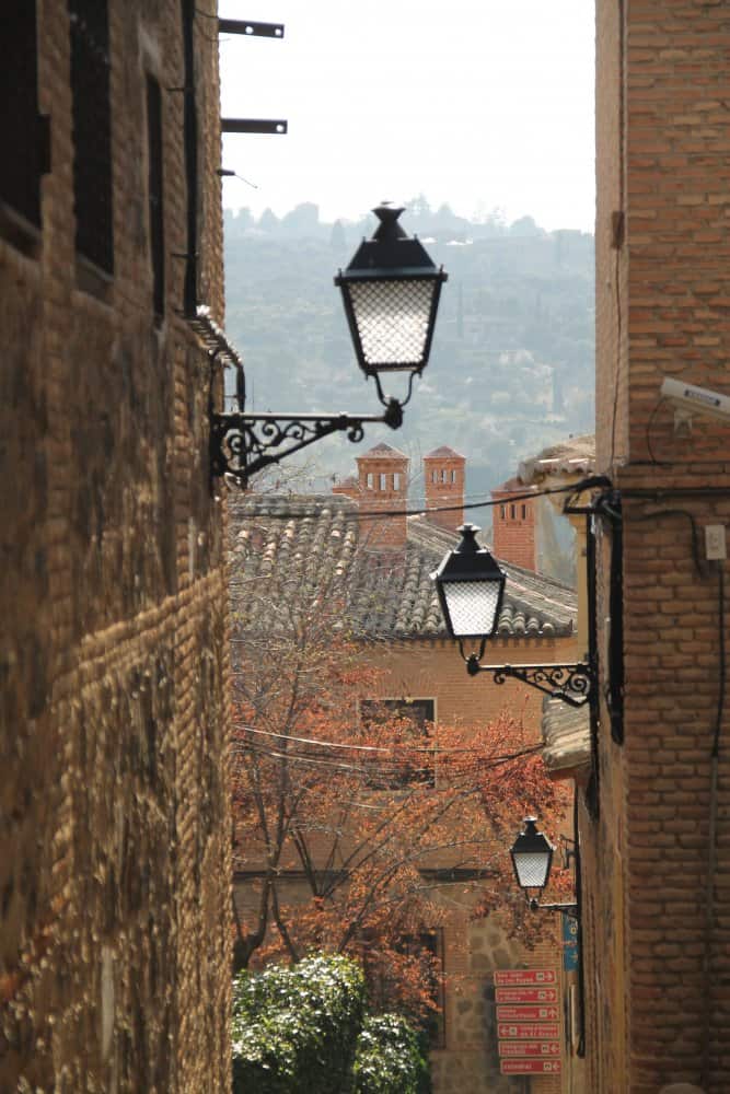 Spagna, Toledo – 3 lampioni, mar. 2014 (Toledo)