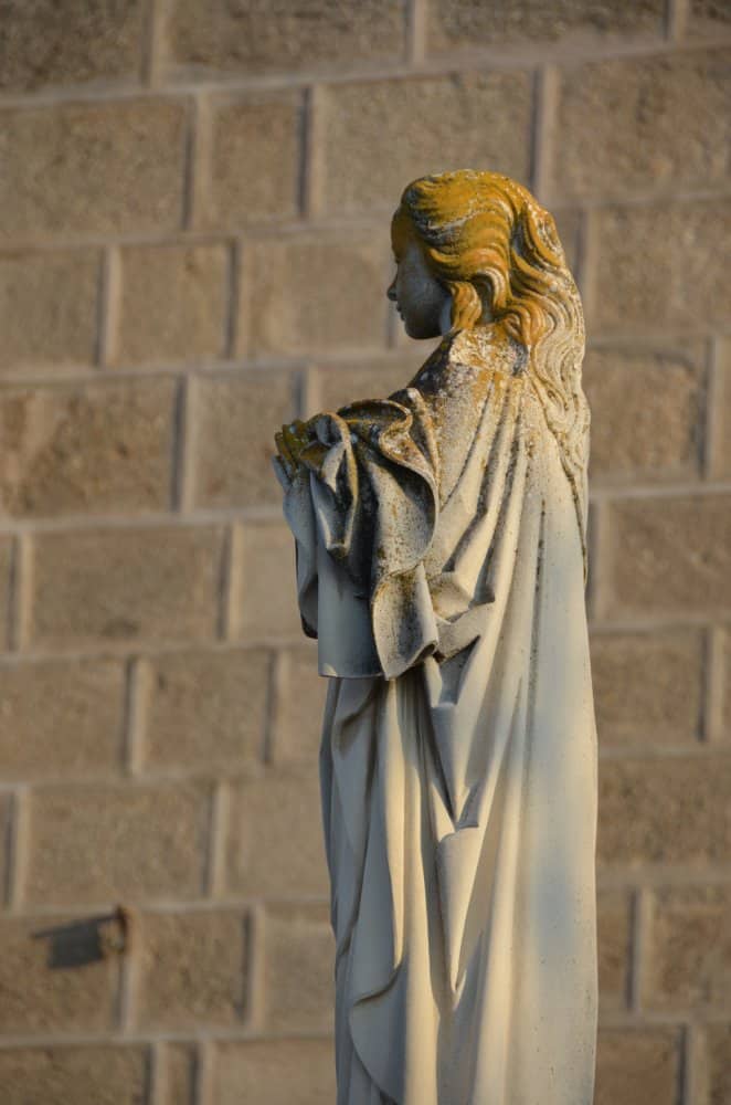 Spagna, Toledo – statua di una donna, mar. 2014 (Toledo)