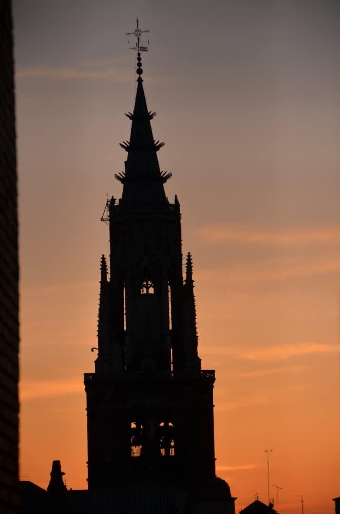 Spain, Toledo – sunset, Mar. 2014 (Toledo)