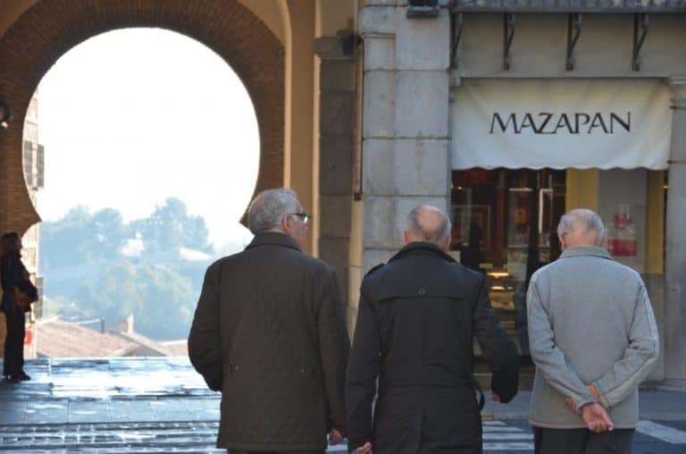 Spagna, Toledo – tre signori anziani, mar. 2014 (Toledo)