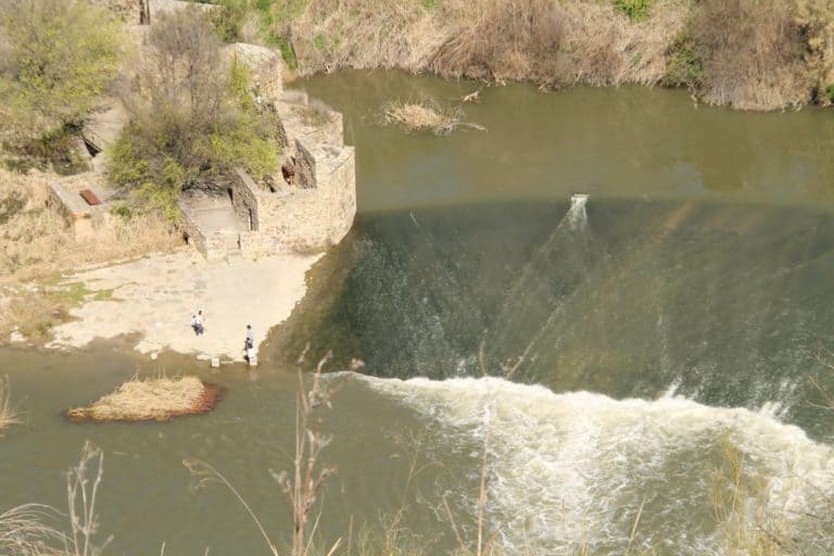 Spagna, Toledo – cascata, mar. 2014 (Toledo)