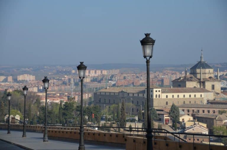 Spain, Toledo – five lamps, Mar. 2014 (Toledo)