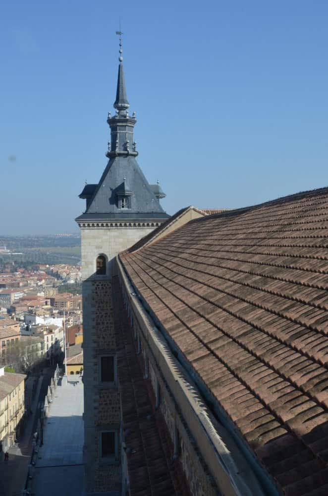 Spain, Toledo – roof of Alcasar, Mar. 2014 (Toledo)