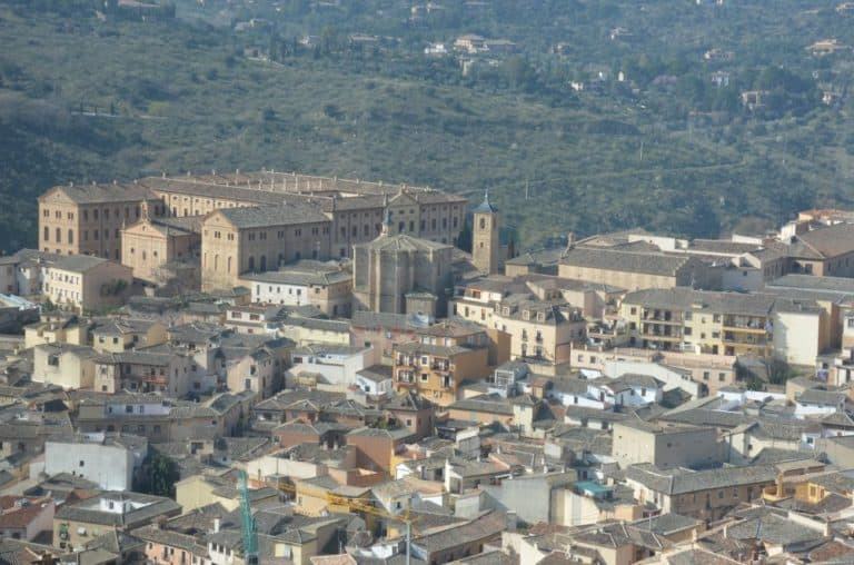 Spain, Toledo – town from above, Mar. 2014 (Toledo)