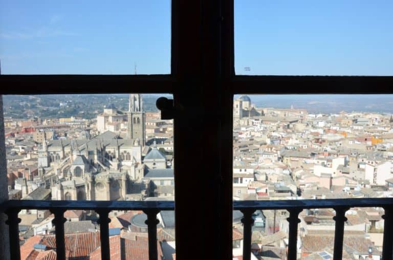 Spain, Toledo – view from window, Mar. 2014 (Toledo)