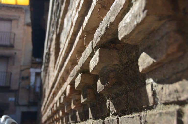 Spain, Toledo – detail of the wall, Mar. 2014 (Toledo)