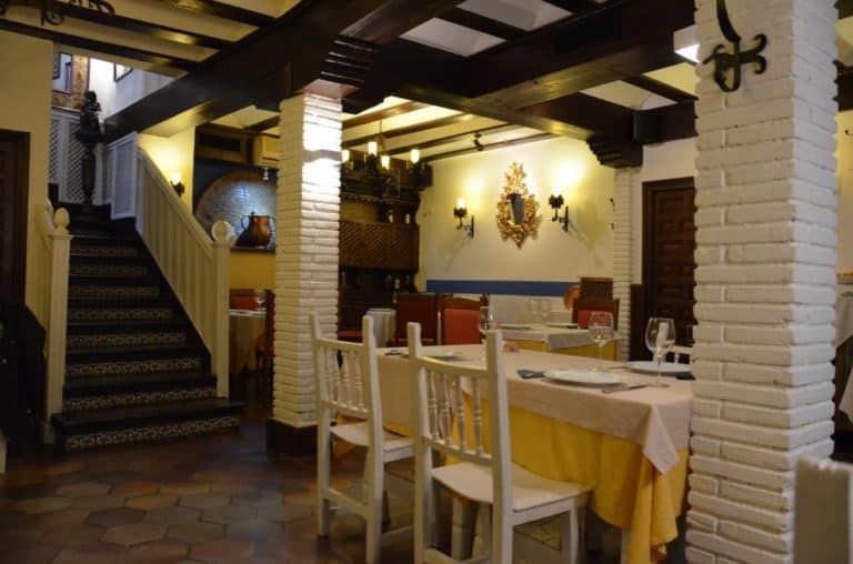 Spain, Toledo – interior of restaurant, Mar. 2014 (Toledo)