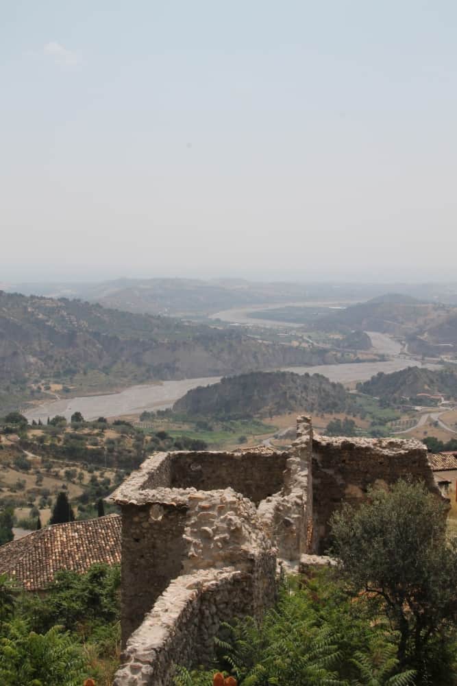 Stilo – rovine e vista, Luglio 2015 (Calabria)