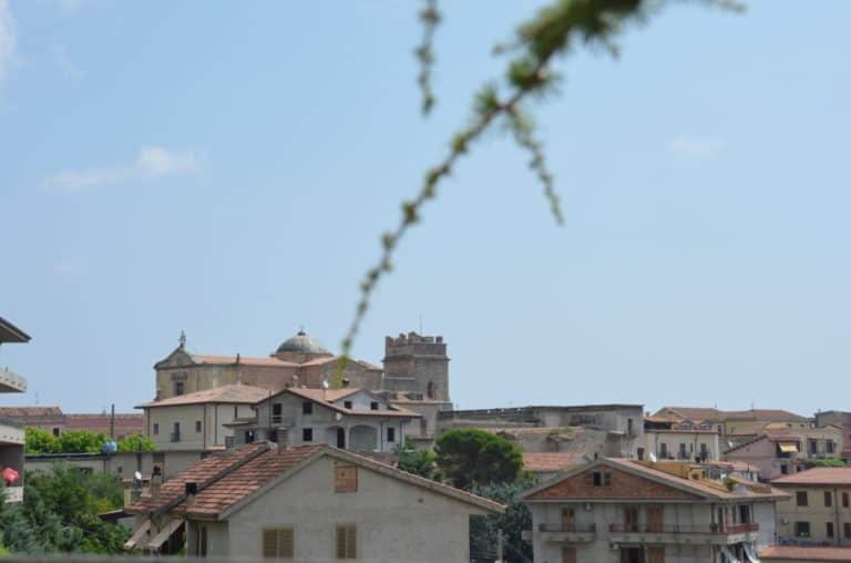 Stilo – view with church, July 2015 (Calabria)