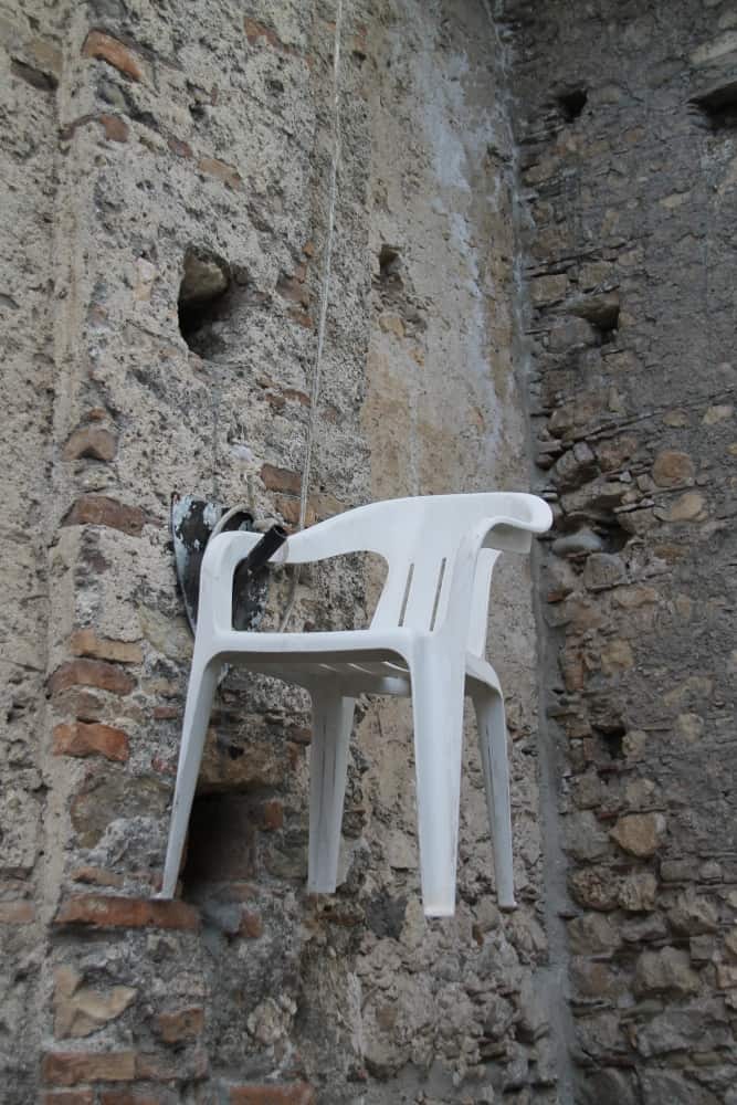 Stilo – sedia appesa, Luglio 2015 (Calabria)