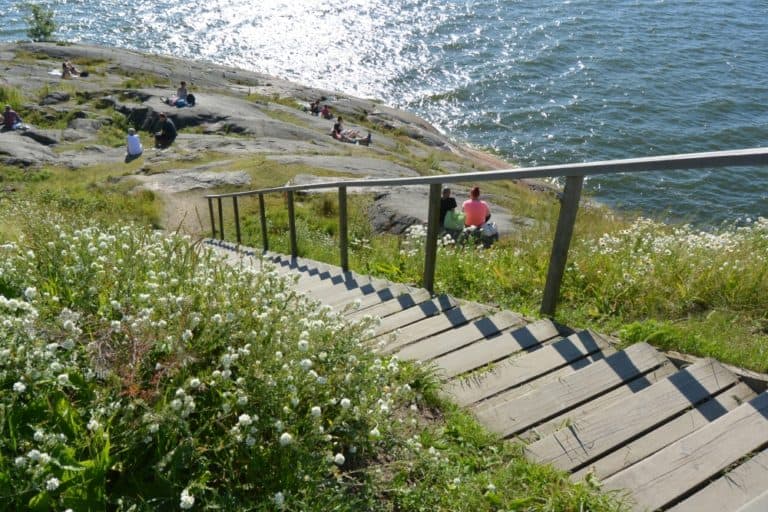 Suomenlinna – scalinata, Agosto 2015 (Helsinki)