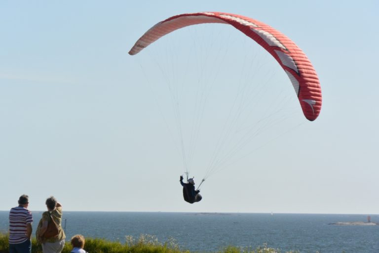 Suomenlinna – paraglider, Aug.2015 (Helsinki)