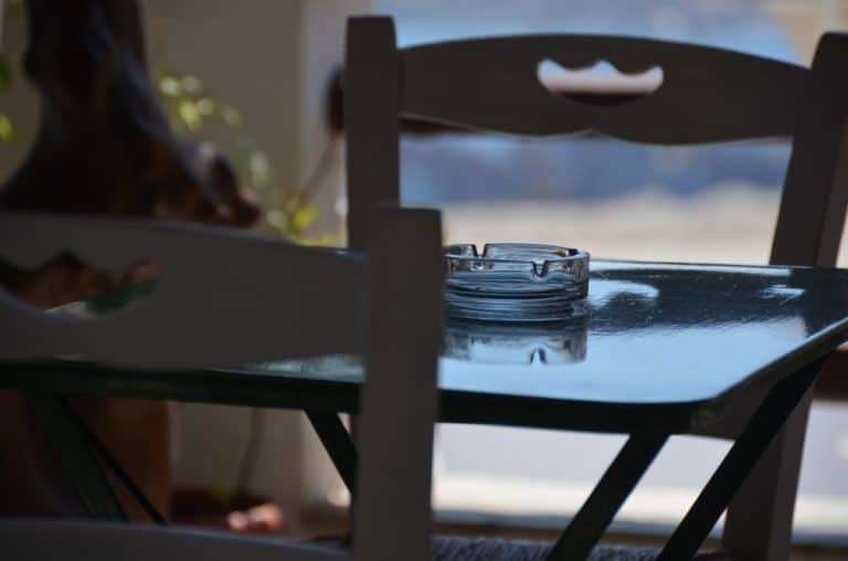 Greece, Syros, Ano Syros – ashtray, Sept.2013 (Syros)