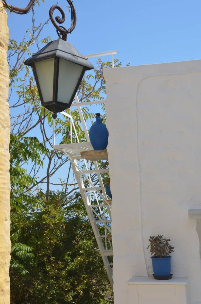Greece, Syros, Ano Syros – lamp, Sept.2013 (Syros)