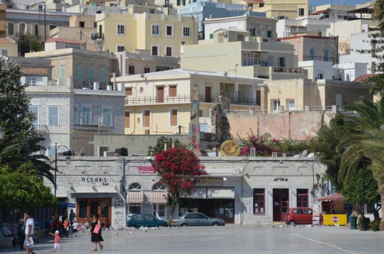 Grecia, Syros, Ermopoli – case, settembre 2013 (Syros)