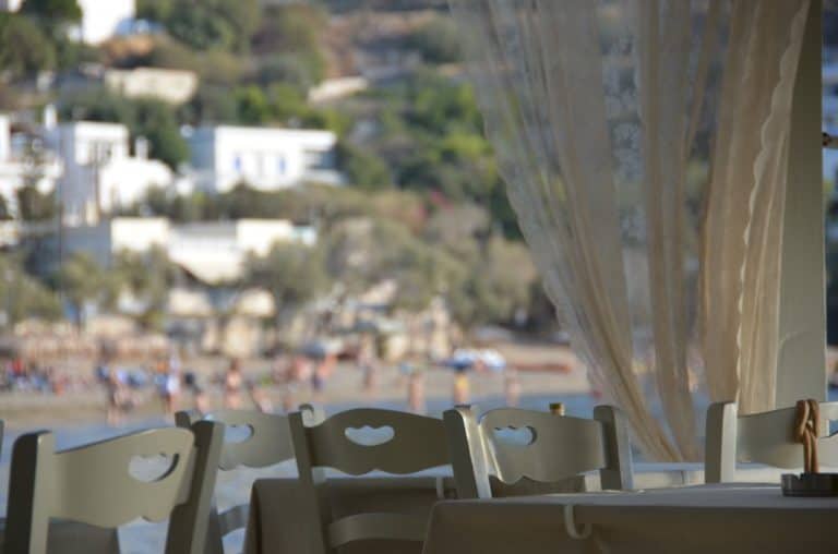 Greece, Syros, Kini – restaurant, Sept.2013 (Syros)
