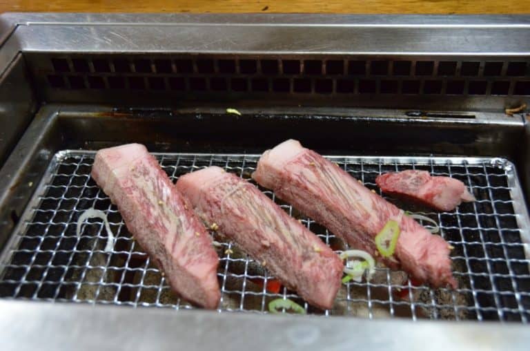 Takayama – carne alla griglia, Mar.2016 (Gifu)