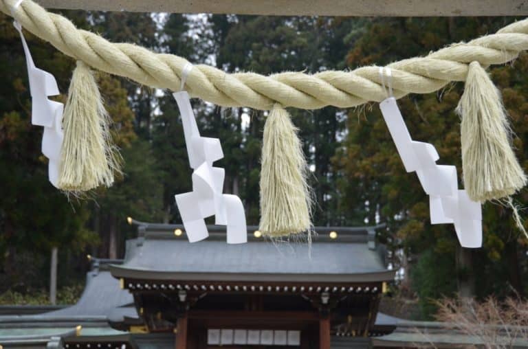 Takayama – festoni di paglia, Mar.2016 (Gifu)