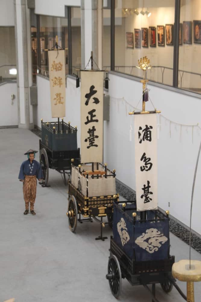 Takayama – banners for festival, Mar.2016 (Gifu)