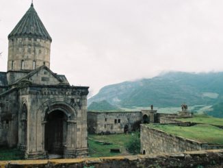 Armenia, Sevan – the church, Autumn 2005