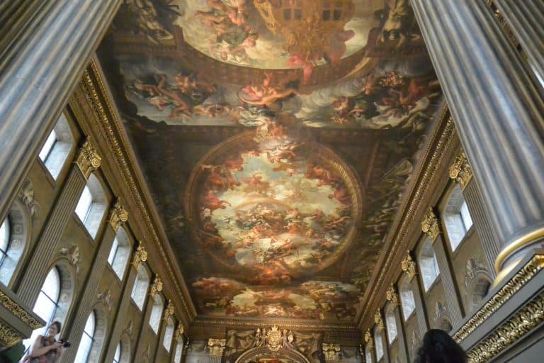 El «Painted Hall» de Greenwich reabrió luego de su restauración