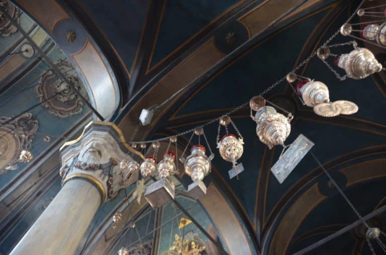 Greece, Tinos – inside church, Sept.2013