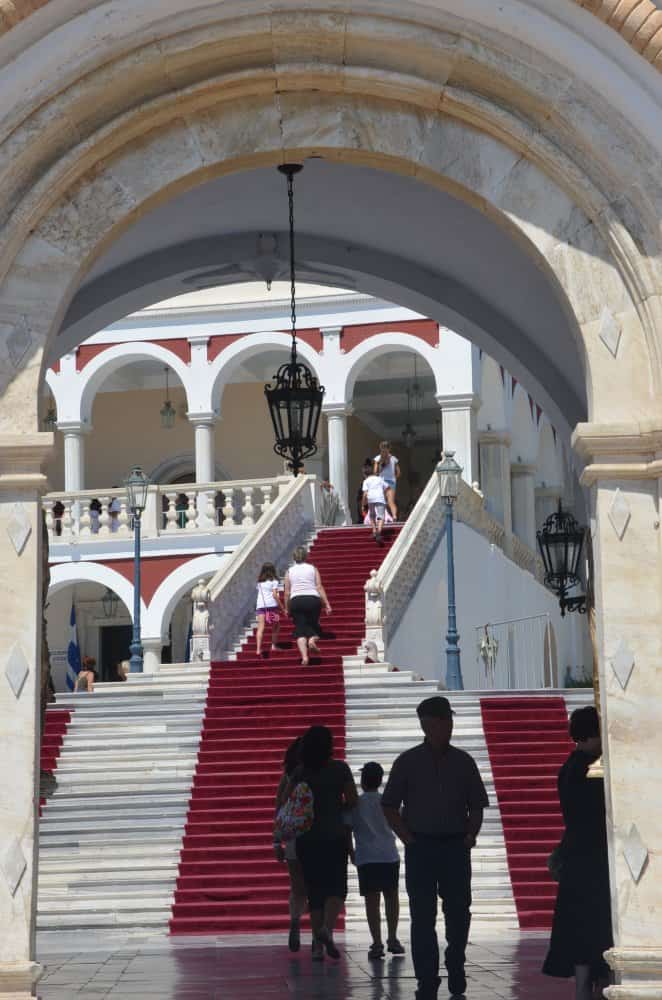 Greece, Tinos – arch, Sept.2013