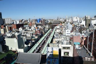 東京、浅草－川の対岸 2017年12月