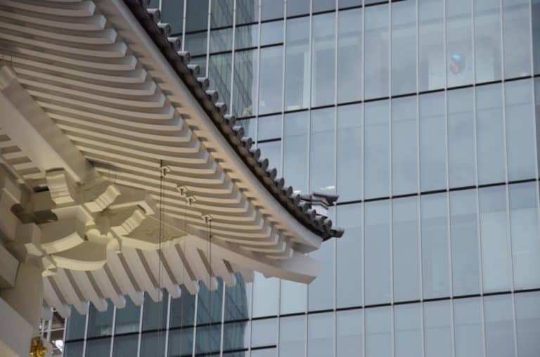 日本、東京－屋根 2014年8月 (東京)