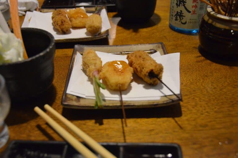 東京－レストラン、串揚げ 2016年8月 (東京)