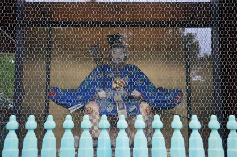 東京－根津神社、像 2016年8月 (東京)