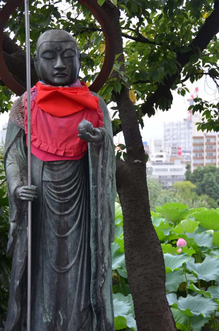 東京－上野、お地蔵さん 2016年8月 (東京)