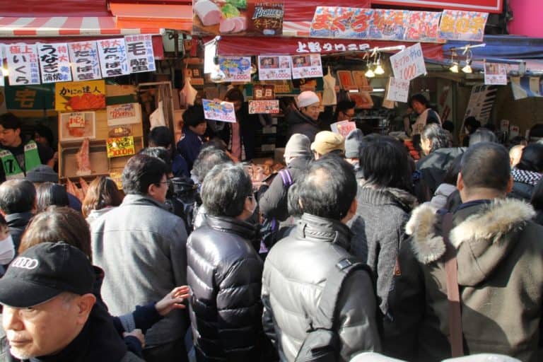日本、東京－人ごみ３ 2014年12月 (東京)