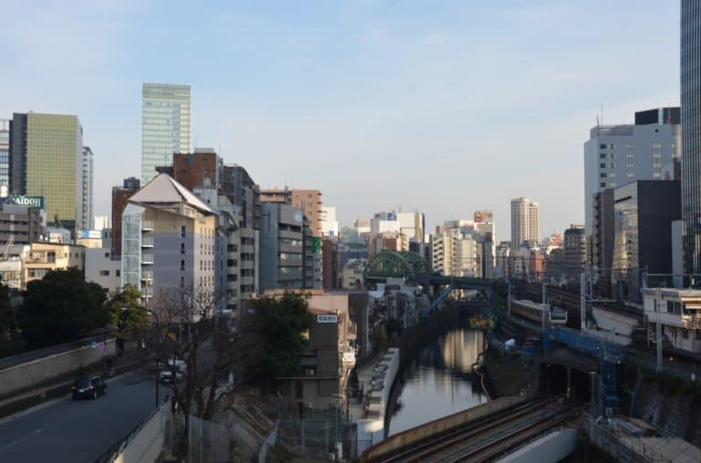 日本、東京－神田川 2014年12月 (東京)