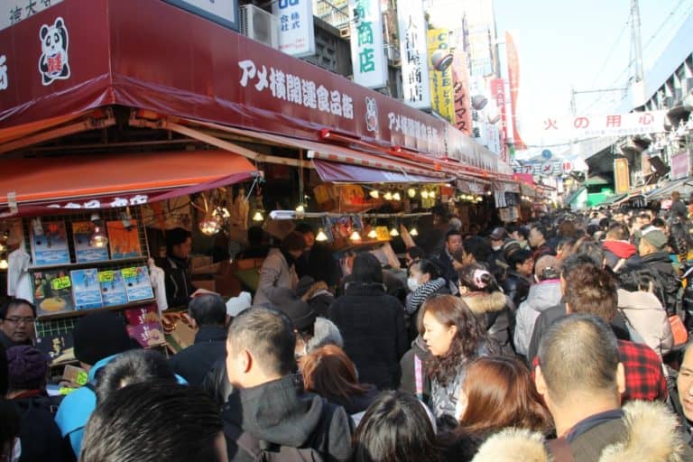 日本、東京－人ごみ５ 2014年12月 (東京)