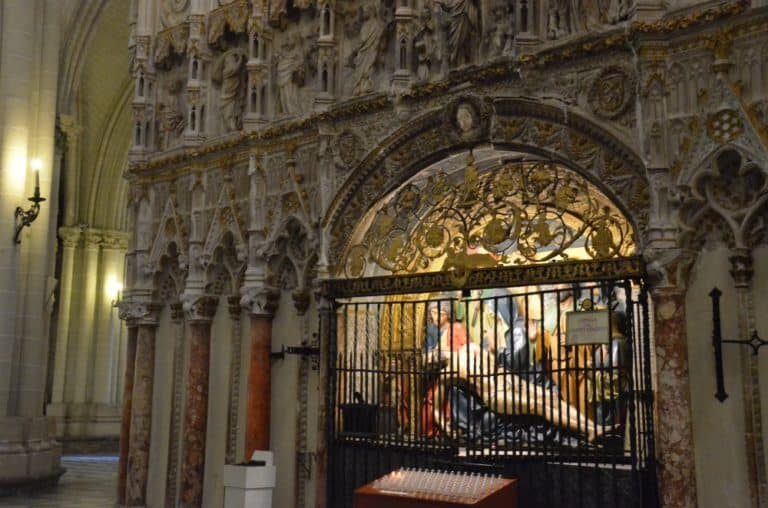 Spagna, Toledo, cattedrale – parte della cappella principale, mar. 2014 (Toledo)