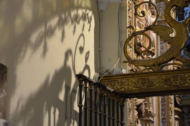 Spain, Toledo, cathedral – shadow, Mar.2014 (Toledo)