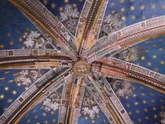 Spagna, Toledo, cattedrale – complicato intaglio, mar. 2014