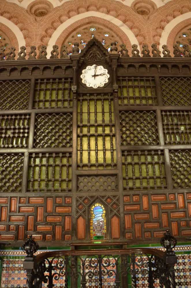 Spain, Toledo, station – clock, Mar. 2014 (Toledo)