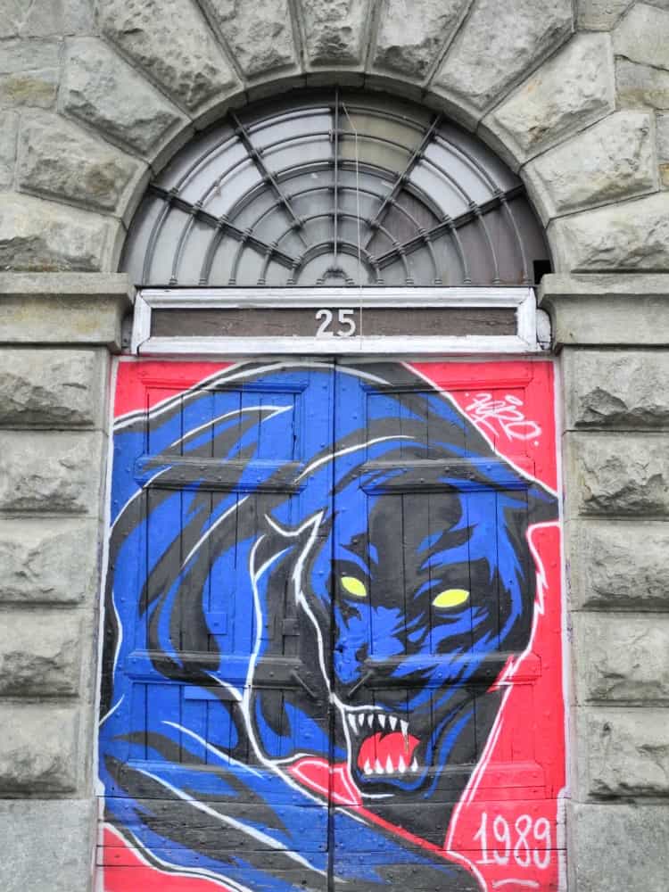 Italia, Torino – porta di No.25, Feb.2015 (Torino)
