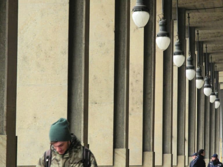 Italia, Torino – colonne e lampioni, Feb.2015 (Torino)