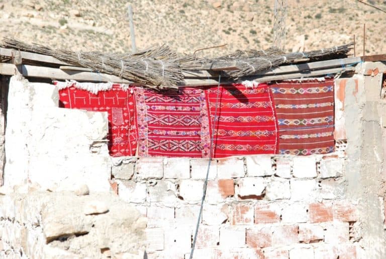 Tunisia, Toujane – red, Dec.2008