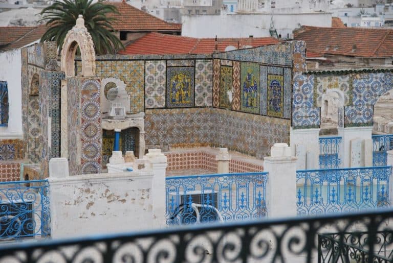 Tunisia, Tunis – from rooftop, Dec.2008 (Túnez)