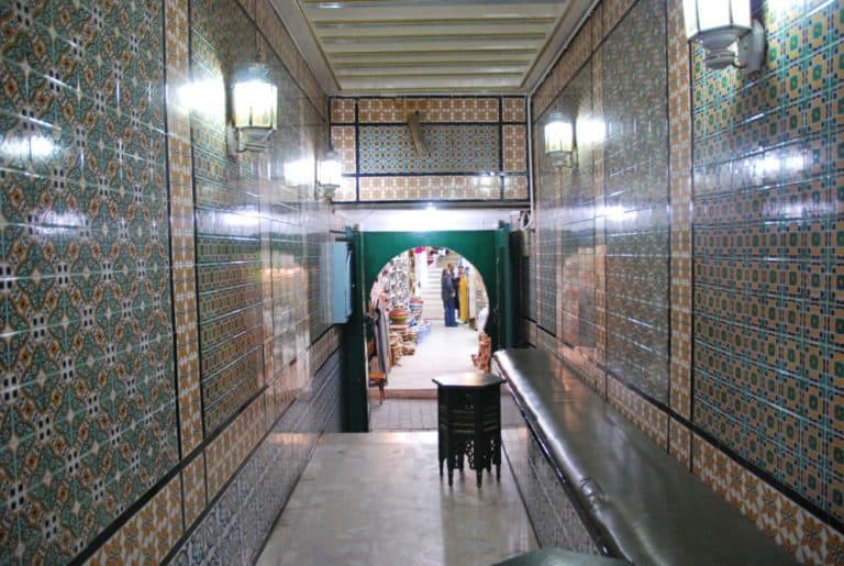 Tunisia, Tunis – tiles, Dec.2008 (Túnez)