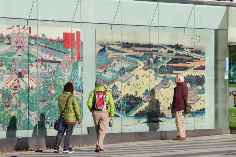 東京、上野－人々と浮世絵 2018年1月 (東京)